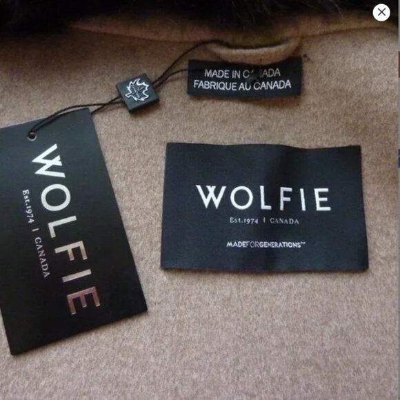 WOLFIE FURS Made For Generations™Fox Fur-Trimmed Cape - Picture 9 of 10